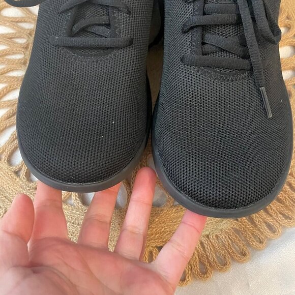 Kizik Madrid Eco Knit Black Handsfree Slip On Sneakers W9/ M7.5 - Picture 6 of 10